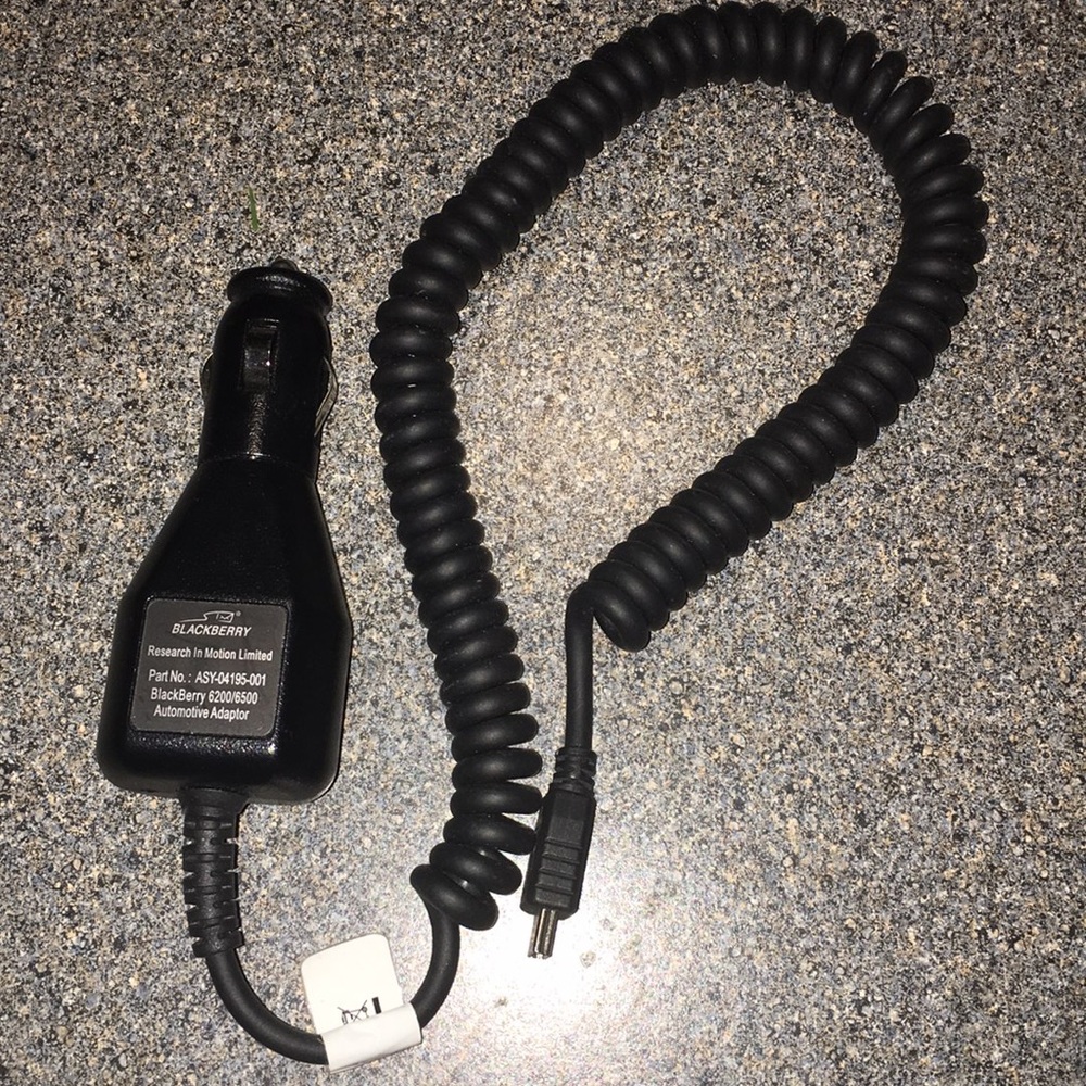 Blackberry automotive adapter 6200/6500 🌻 5/$15